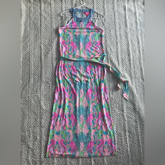 Lilly Pulitzer Dresses & Skirts - EUC (Worn Once) Lilly Pulitzer Monterrey Maxi Dress Multi Reeflections Print